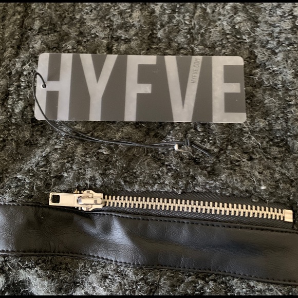 NWT Grey Hyfve Hyfve Hyfve Fleece Sweater Jacket - Picture 5 of 8